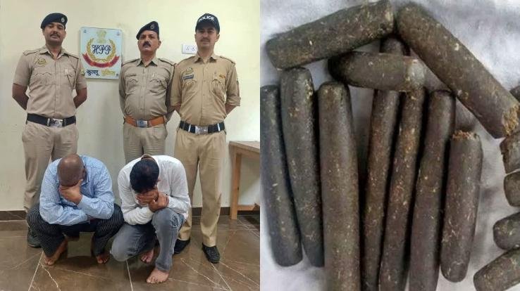 882 grams of hashish recovered in Preeni, Manali, 2 accused arrested
