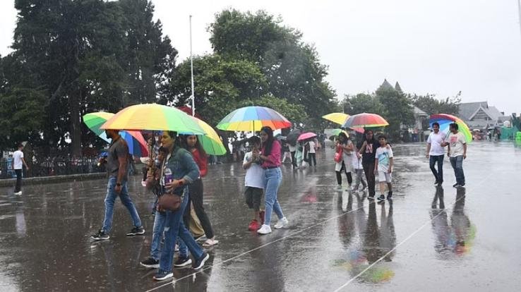 Heavy rain in Shimla today, heavy rain forecast till August 23