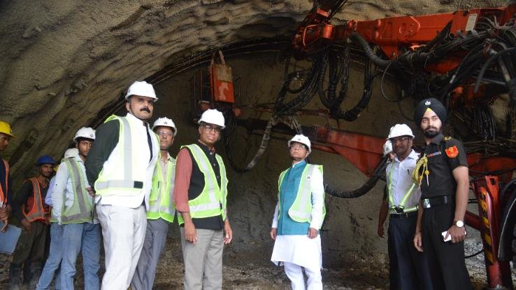 Governor visits Shungal Tunnel in Kaithlighat