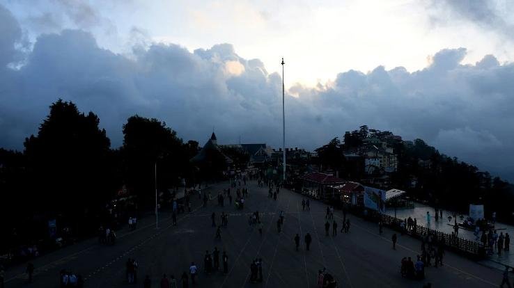 Landslides at three places in Shimla, 55 roads and 14 power transformers stalled.