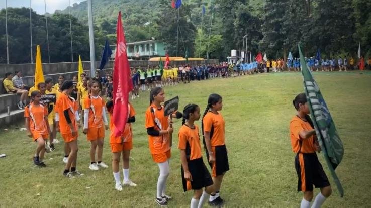 Jaisinghpur: Girls Under-19 tournament started in Jalag