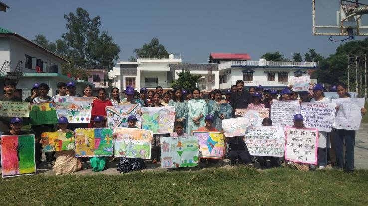 Kangra: National Service Scheme Unit celebrated Foundation Day in Government College Dehra.