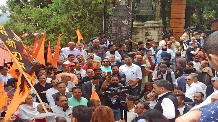 Shimla: Devbhoomi Sangharsh Samiti bluntly on Sanjauli Masjid dispute