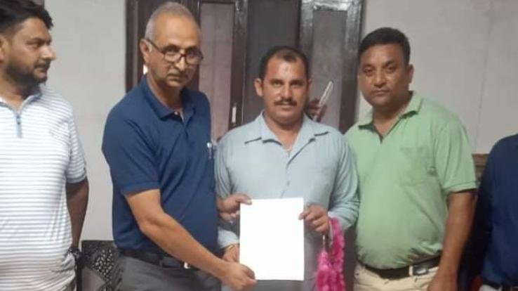 Election of Panchayat Deputy Head held in Gram Panchayat Chanauta of Dharampur