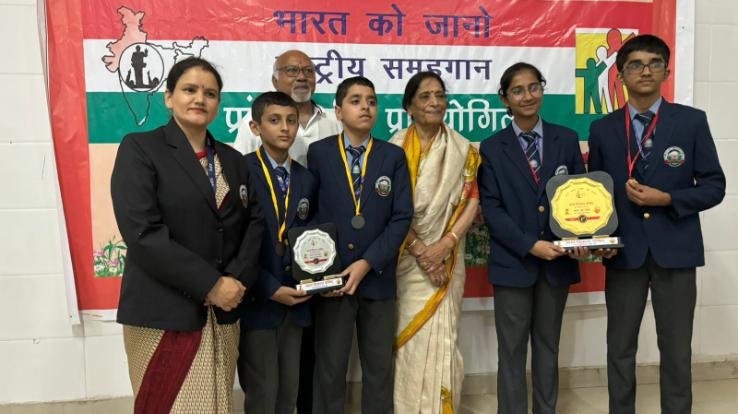 Solan: Great success of students of Kasauli International Public School