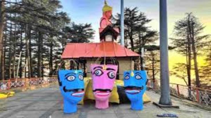 Shimla: Grand event on Dussehra festival in Jakhu temple, Chief Minister will burn Ravana.