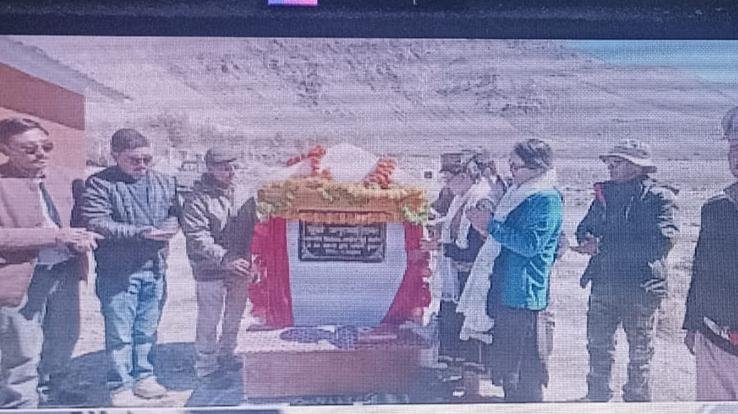 Outlet of JICA Forestry Project opened in tourist spot Kaza