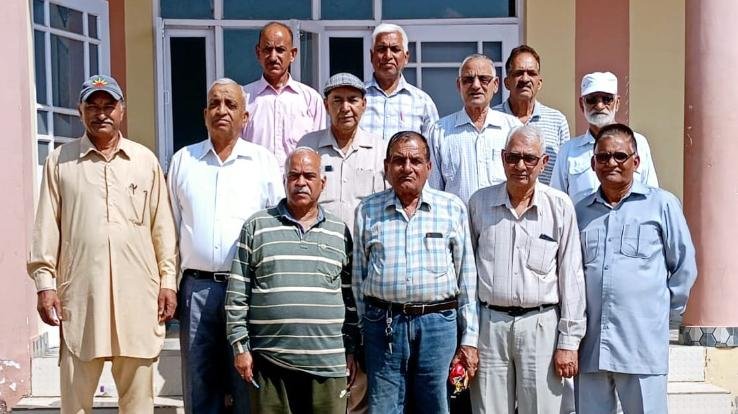 Monthly meeting of Pensioner Association held at Pensioner Bhawan Kunihar