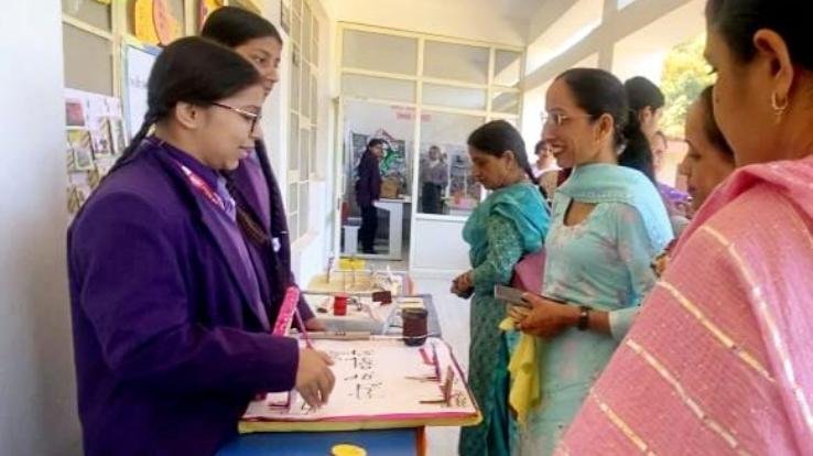 Kunihar: Children displayed models of various subjects at The SVN School Bador Valley.