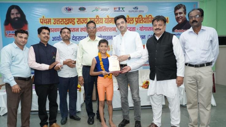 5th Uttarakhand State Level Yogasana Sports Competition organized by THDC India Limited