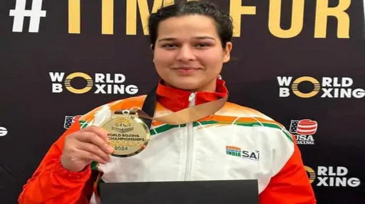 Himachal's Vanshika wins gold medal in World Boxing, defeats opponent in 1.37 minutes