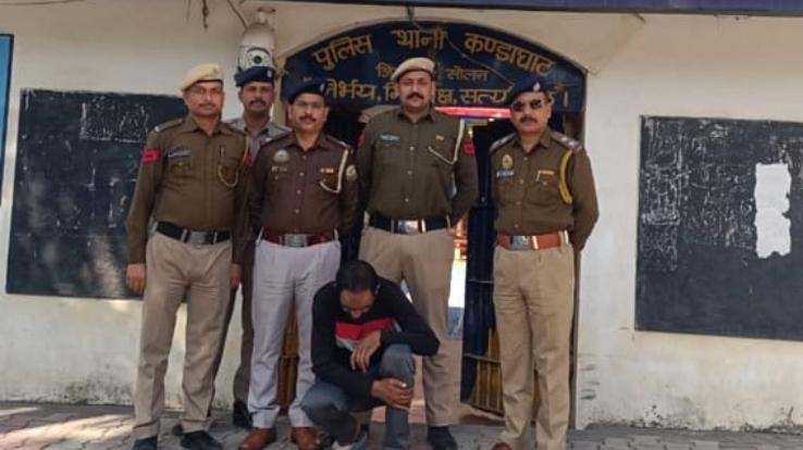 Solan police caught declared fugitive criminal from Indore after almost 4 years