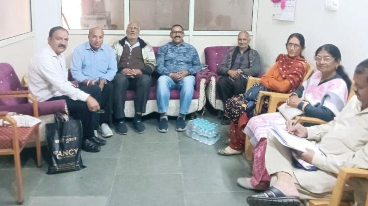 Indian State Pensioners Federation Kunihar Unit meeting was held