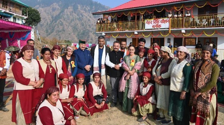 Shimla: Education Minister inaugurated the newly constructed school building in Vidyalaya Chanair.