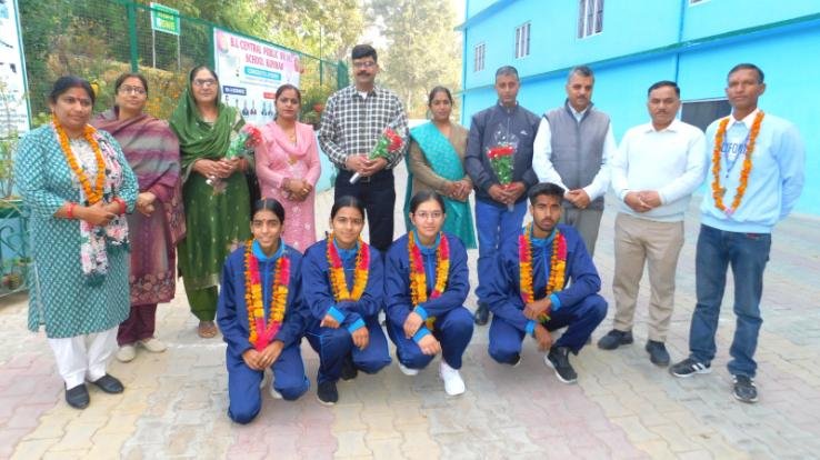 4 players of B School Kunihar will lead Himachal Pradesh at the national level