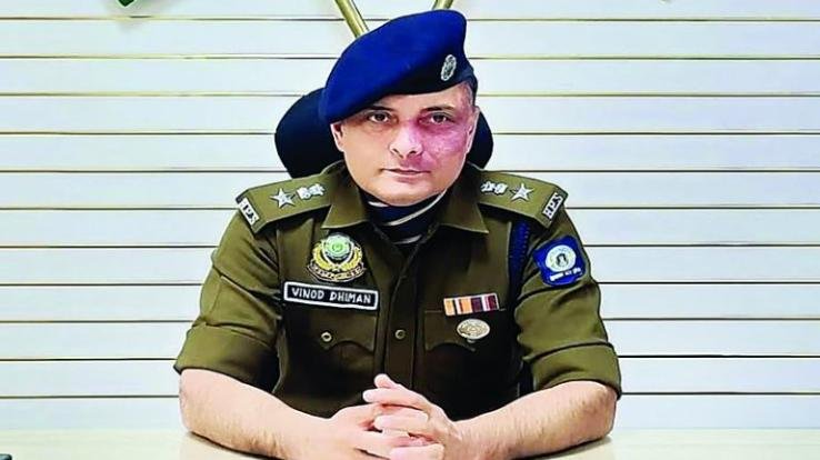 Baddi: Vinod Dhiman is the new captain of District Baddi Police, took charge