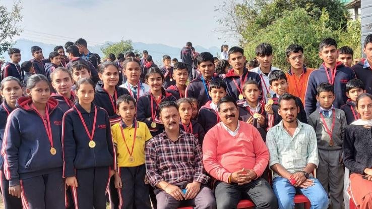 Annual sports competition organized in Ascent School Padhar