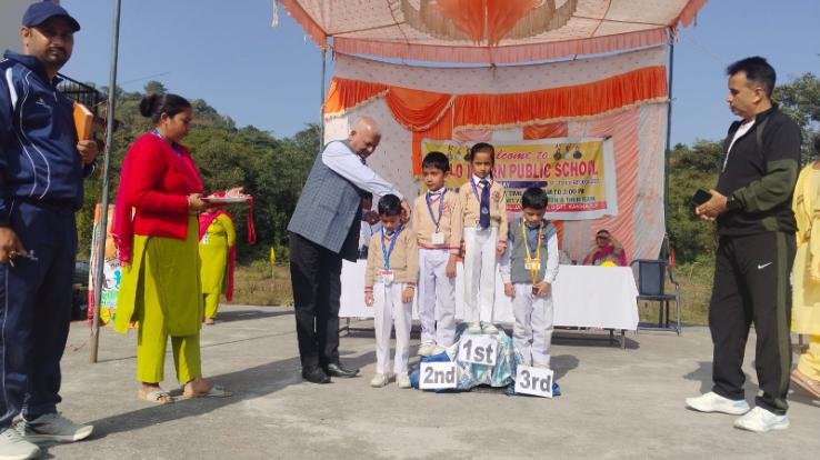 Jaisinghpur: Anglo Indian Public School organized annual sports competition