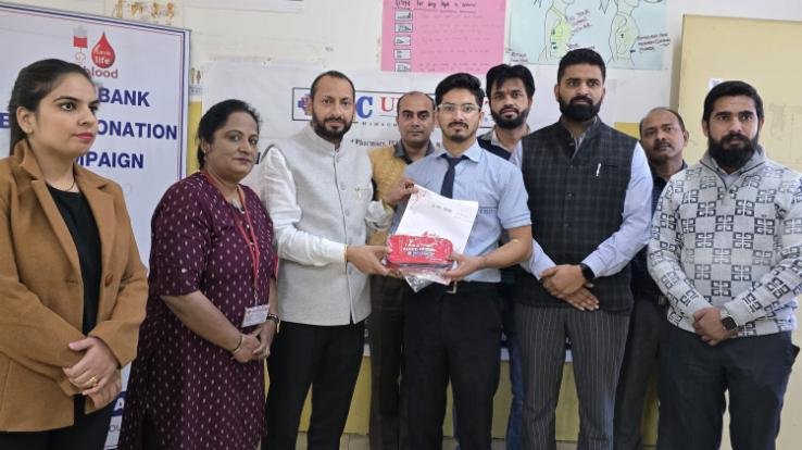 Solan: Blood donation camp successfully organized in IEC University