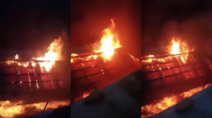 Huge fire in Kullu, 5 houses burnt to ashes in a few minutes