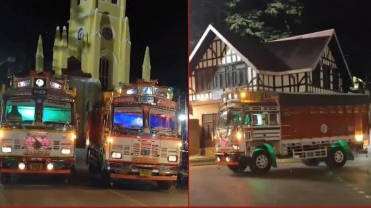 Shimla: 2 trucks reached the ridge ground, even the police did not know who gave the permission.