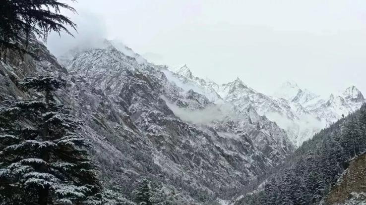 Himachal: Meteorological Department expressed the possibility that the period of rain and snowfall will start from today.