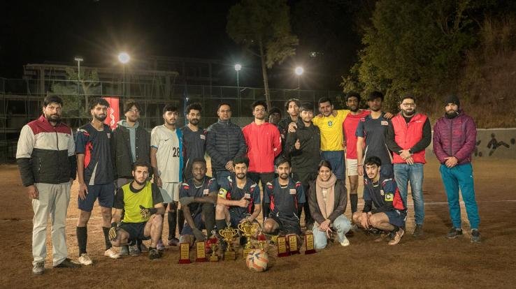 Solan: Inter-departmental football tournament concludes in Shoolini University