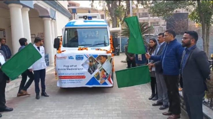 NHPC provides mobile medical unit for health services in Chamba