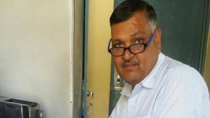 दुकानों की चेकिंग करते हुए पड़ा दिल का दौरा, हुई मौत 