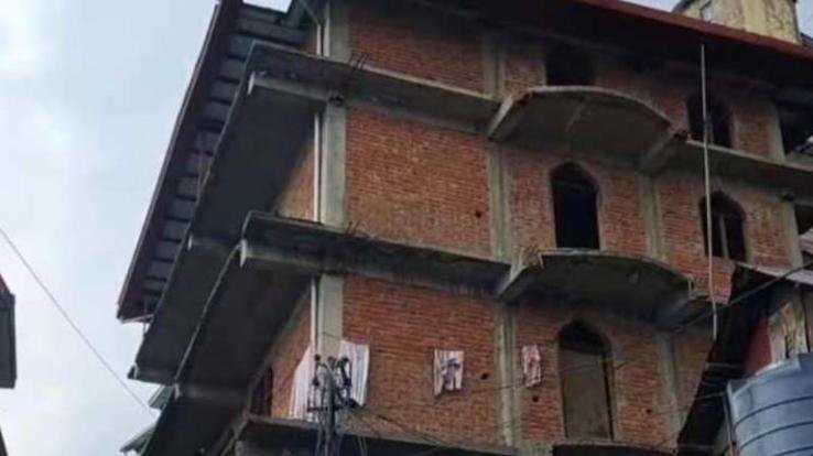 Shimla: Dev Bhoomi Sangharsh Samiti claims entire Sanjauli Masjid is illegal.