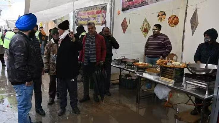 Shimla: Water again entered the stalls decorated on the ridge, Mayor reached the spot