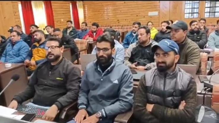 Three-day training camp started for Revenue Department employees in Chamba