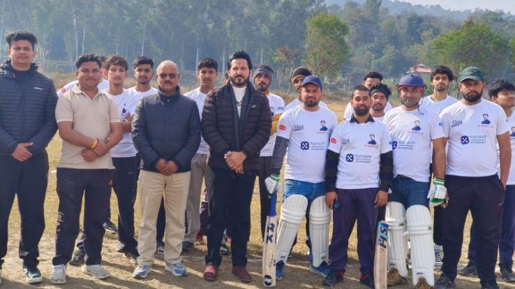 MP Khel Mahakumbh 3.0 cricket tournament celebrated, inaugurated at Jatoli Chakra Ground