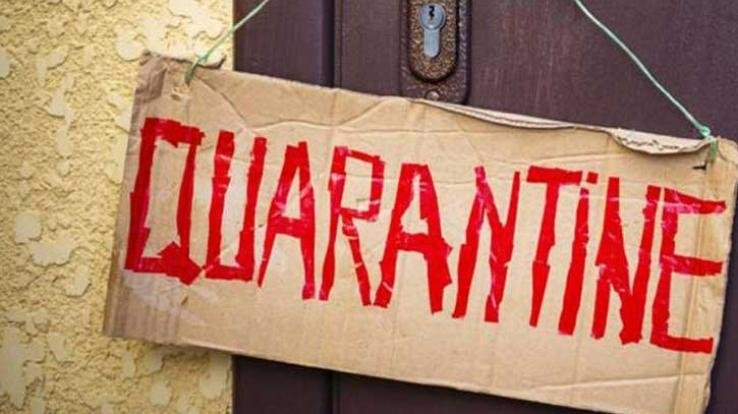 पैदल गांव जा रहे व्यक्तिओ को किया 14 दिनों के लिए क्वारंटाइन 