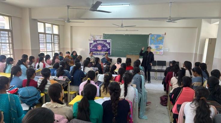 A- program- was- organized- on -the- occasion- of- International- Women's- Day -at -Government- College- Dada -Siba