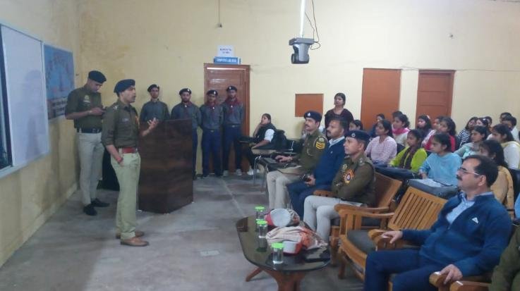 Lecture- on -cyber -crime-, road -safety -and -anti-drugs- at- freedom- fighter- Pandit- Sushil- Ratan- Government- College-, Jawalamukhi
