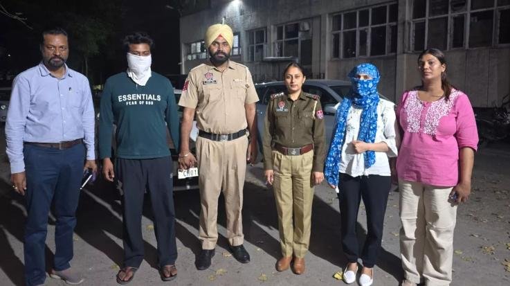 In Mohali, a 3-year-old girl was raped by her mother and her lover, both arrested