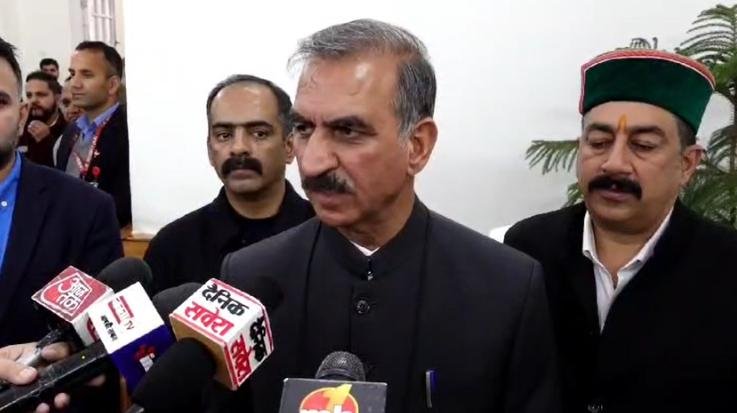 Shimla: Organization will be formed as soon as approval of high command is received, said CM Sukhu after coming from Delhi