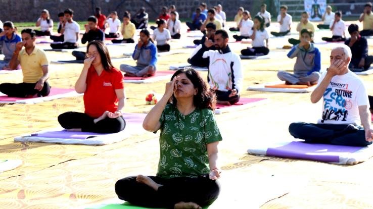  Shoolini University to host yoga festival at Yuvraj Singh Stadium on April 24
