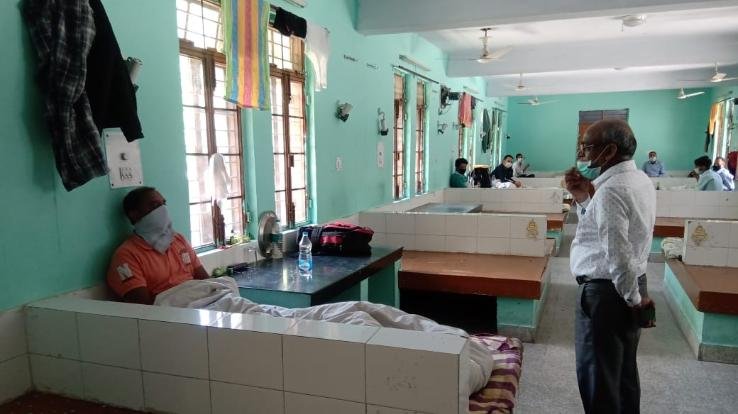 उपायुक्त राजेश्वर गोयल ने किया क्वारंटाईन केन्द्रों का निरीक्षण