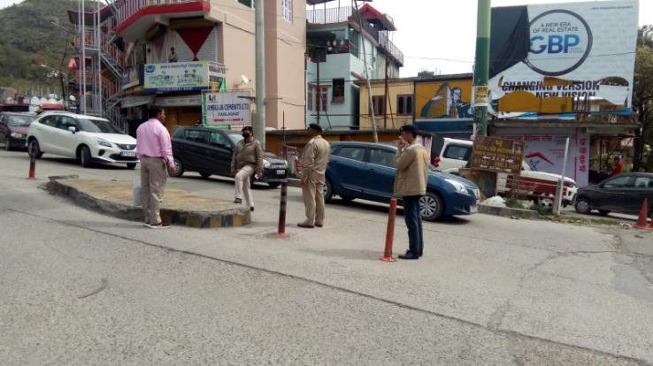 34 छोटे वाहनों के चलान काट वसूले 12800 रूपए