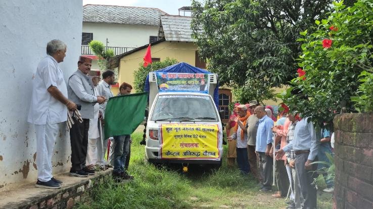 Sujanpur: Bari Panchayat sent relief material for Dharampur-Gohar disaster affected people