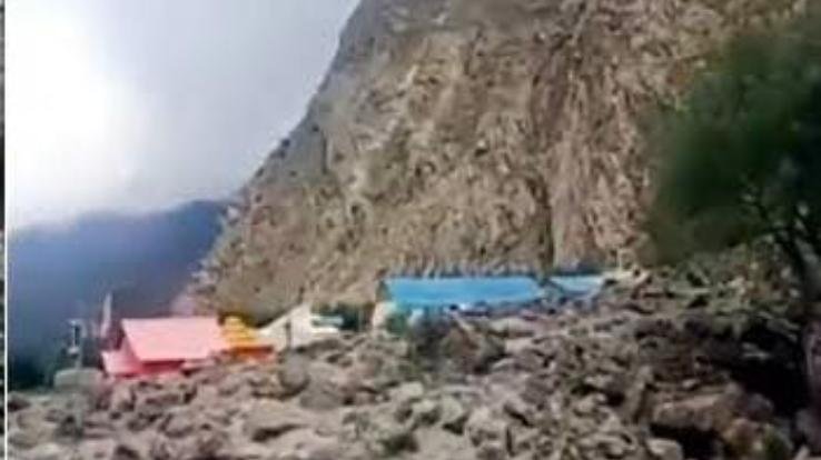 Cloudburst at three places in Lahaul valley, roads closed, debris in fields