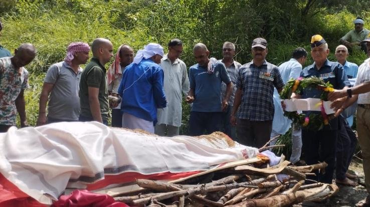 Jwalamukhi: 85-year-old former soldier of Khundiyan Lagadu, who was a part of Indo-Pak wars, passed away
