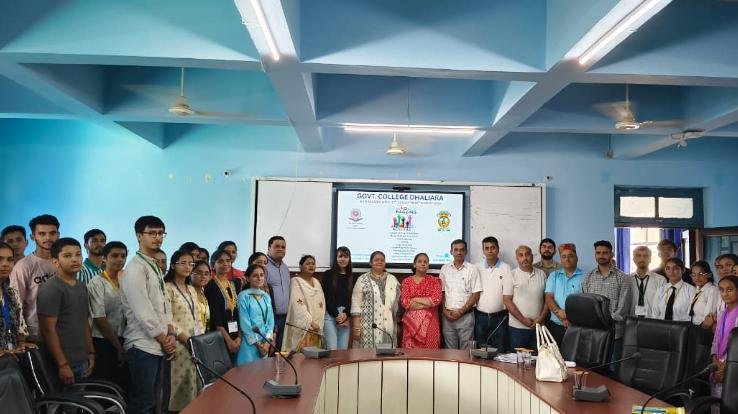 Dehra: Closing ceremony of anti-ragging week concluded in college Dhaliyara