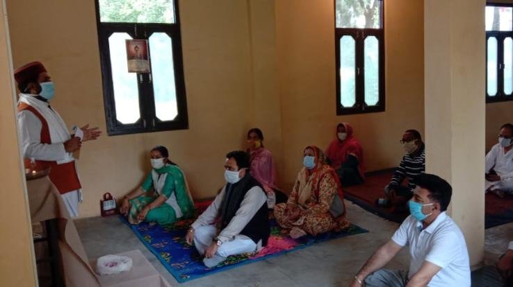 भाजपा अर्की मंडल ने मनाई भीम राव अम्बेडकर जयंती