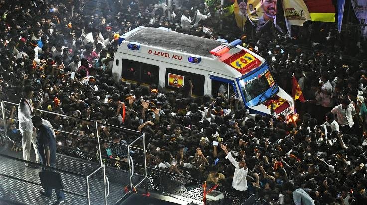 Stampede breaks out at actor Joseph Vijay's rally, 39 killed so far, many injured, Home Ministry asks for report