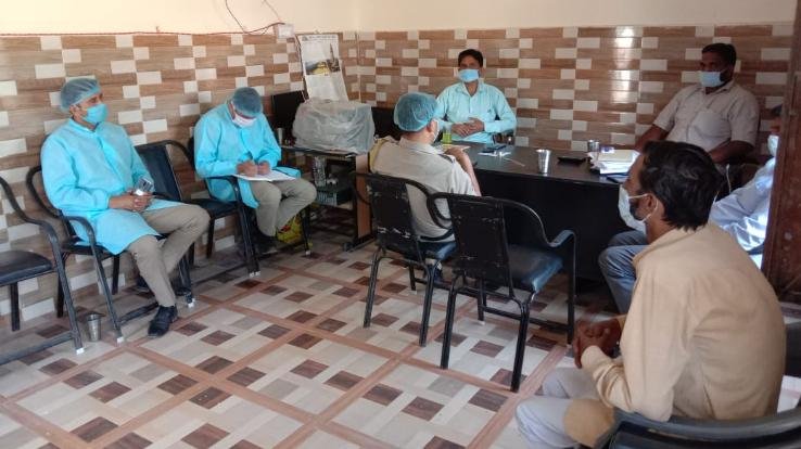 कोविड-19 से निपटने के लिए बहुआयामी रणनीति पर कार्य कर रही जिला पुलिस 