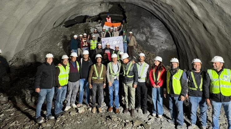 NHAI achieves another success in Shimla Bypass, both ends of Tunnel 5 connect