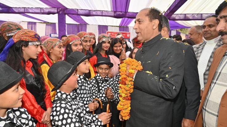 Dehra_Jai_Ram_Thakur_attended_the annual_function_of_Delhi_Convent_School